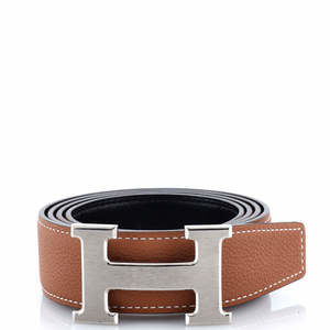 Hermes Medium Constance Reversible Belt Leather